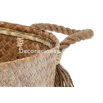 CESTA YUTE NATURAL - Imagen 2