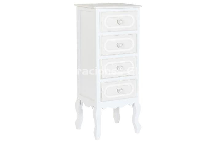 CHIFONIER MADERA MDF BLANCO - Imagen 2