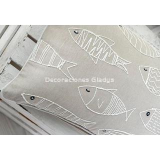 COJIN AZURIA FISH - Imagen 1