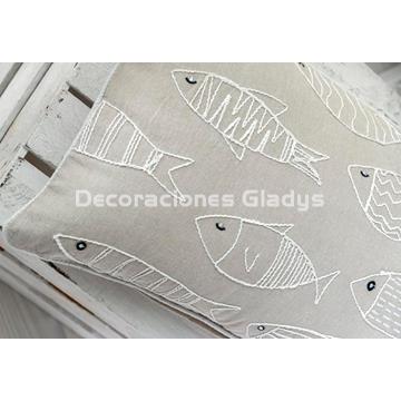 COJIN AZURIA FISH - Imagen 1