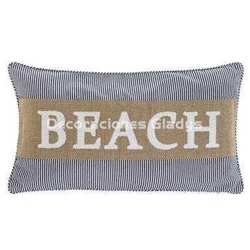 COJIN  BORDADO AZUL - Imagen 1