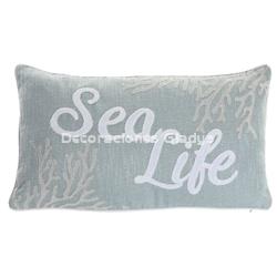 COJIN  BORDADO AZUL - Imagen 1