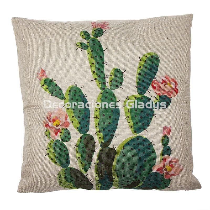  LZHLMCL 2 unids Cojines Accesorios Plantas Fundas de cojín  Cactus Cojín Cojín Decoración del Piso Funda de Almohada Pájaro Verde  Poliéster 30X50Cm 10 : Hogar y Cocina