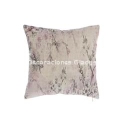 COJIN FLORES TERCIOPELO - Imagen 1