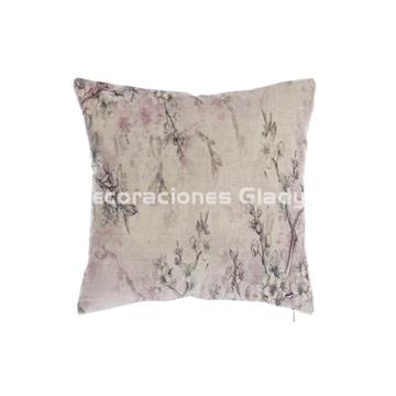 COJIN FLORES TERCIOPELO - Imagen 1