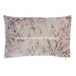 COJIN FLORES TERCIOPELO - Imagen 2