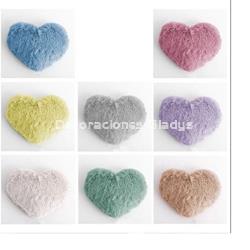 COJIN FLOU CORAZÓN - Imagen 1