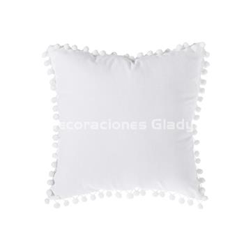 COJIN POPONETES BLANCO - Imagen 1