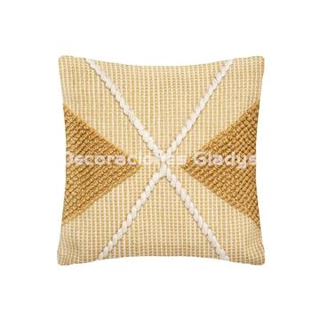 COJIN RECICLADO FILA OCRE - Imagen 2