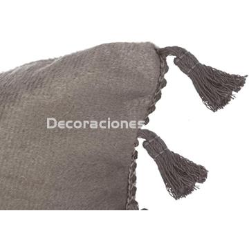 COJIN TERCIOPELO BORLAS - Imagen 2