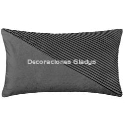 COJIN TERCIOPELO PLIEGUES - Imagen 2