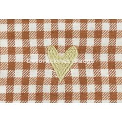 COJIN VICHY CORAZON - Imagen 2