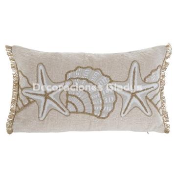 COJIN YUTE CREMA - Imagen 1