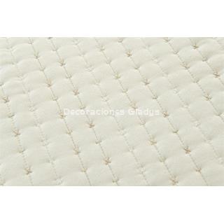 COLCHA BOUTI ARESE BEIG - Imagen 2