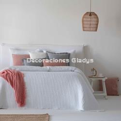 COLCHA BOUTI AZARA BLANCO - Imagen 1