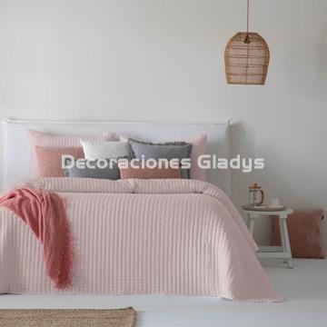 COLCHA BOUTI AZARA NUDE - Imagen 1