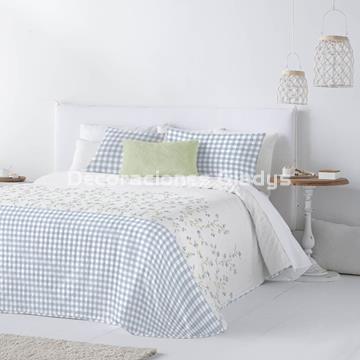 COLCHA  BOUTI CYNTIA AZUL - Imagen 1