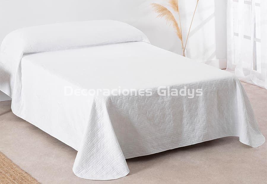 COLCHA BOUTI ECONOMICA BLANCA - Imagen 1