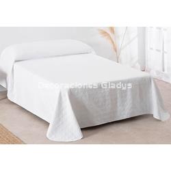 COLCHA BOUTI ECONOMICA BLANCA - Imagen 1