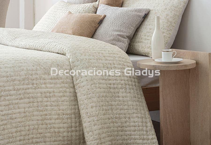 COLCHA BOUTI ELODY BEIG - Imagen 1