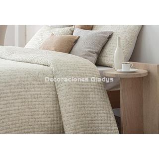 COLCHA BOUTI ELODY BEIG - Imagen 1