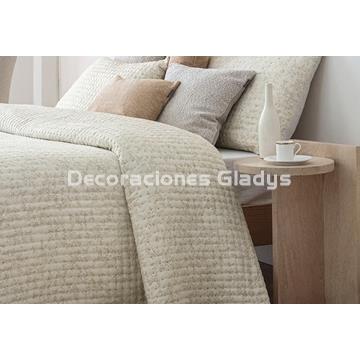 COLCHA BOUTI ELODY BEIG - Imagen 1