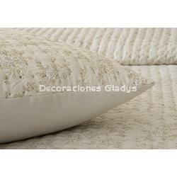 COLCHA BOUTI ELODY BEIG - Imagen 2