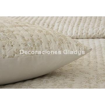 COLCHA BOUTI ELODY BEIG - Imagen 2