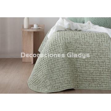COLCHA BOUTI ELODY VERDE - Imagen 1