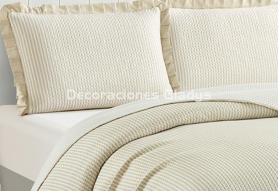 COLCHA BOUTI IBIZA BEIG - Imagen 3