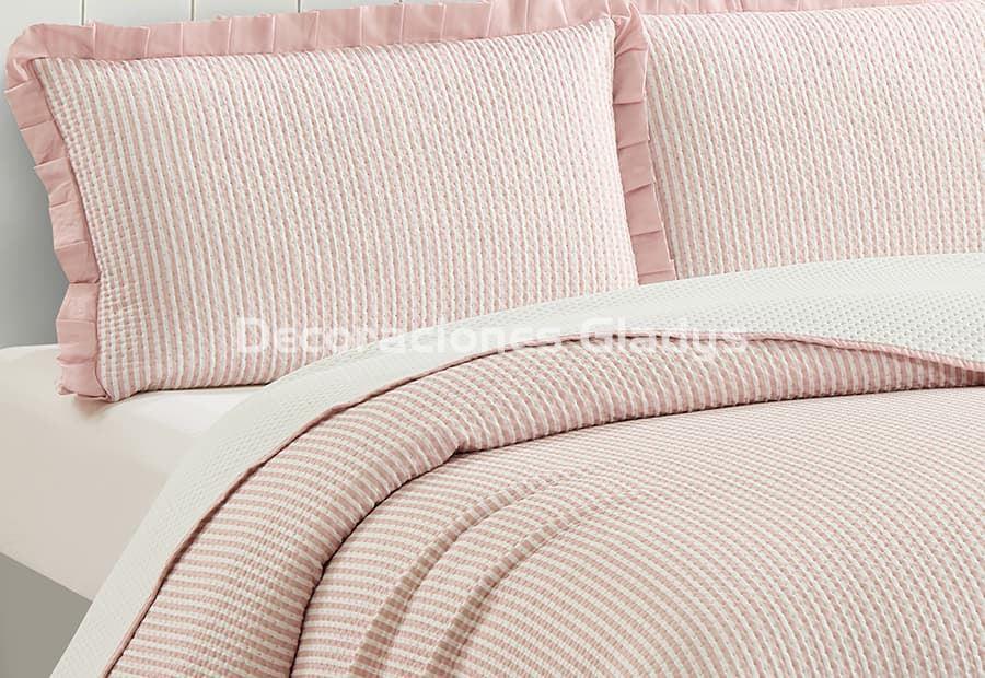 COLCHA BOUTI IBIZA ROSA - Imagen 3