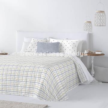 COLCHA  BOUTI KRISTIN AZUL - Imagen 1