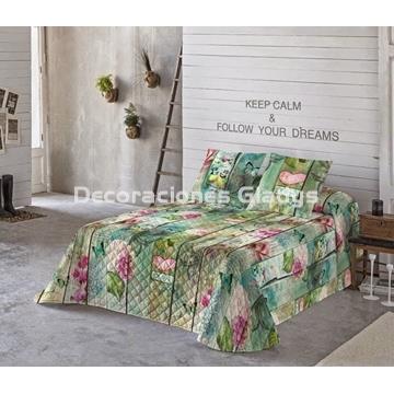 COLCHA BOUTI LOVERS NATURALS - Imagen 1