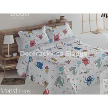 COLCHA BOUTI MONSTRUOS - Imagen 1