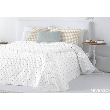 COLCHA BOUTI NARANJA - Imagen 1