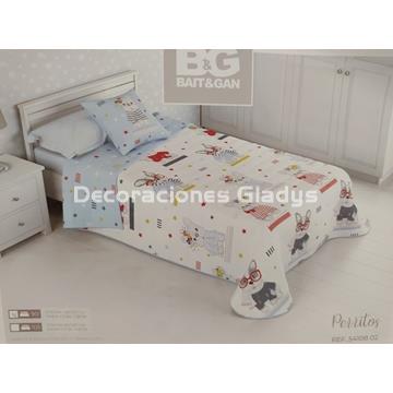 COLCHA BOUTI PERRITOS - Imagen 1