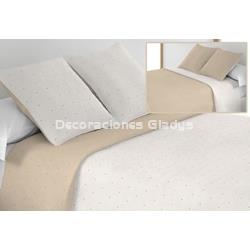 COLCHA BOUTI SUAVE BEIG - Imagen 1