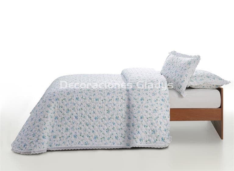 COLCHA BOUTI  VIANA AZUL - Imagen 1