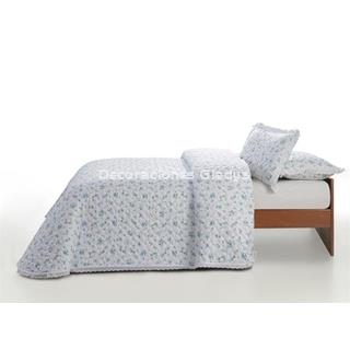 COLCHA BOUTI  VIANA AZUL - Imagen 1