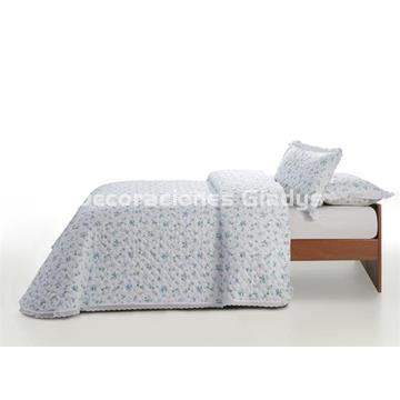 COLCHA BOUTI  VIANA AZUL - Imagen 1