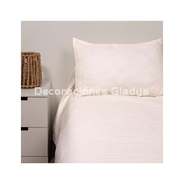 COLCHA  EDESA BEIG - Imagen 1