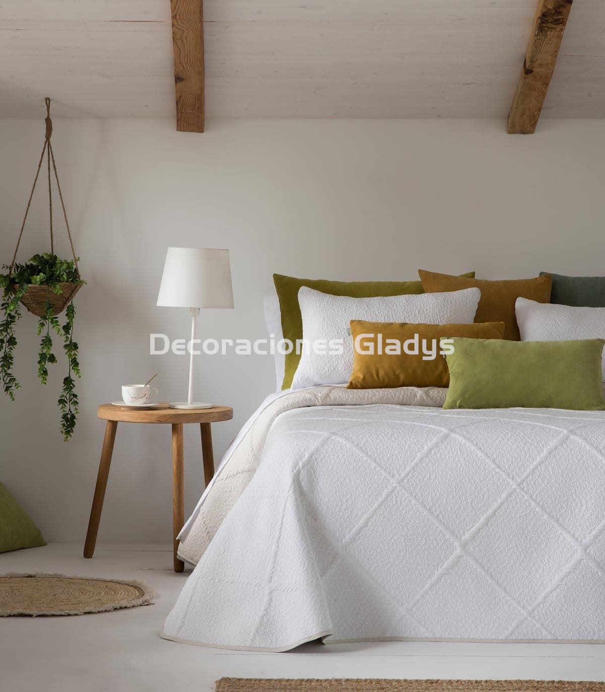 COLCHA JACQUARD ALMANSA REVERSIBLE - Imagen 1