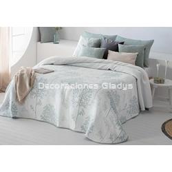 COLCHA JACQUARD LILIT AGUA - Imagen 1