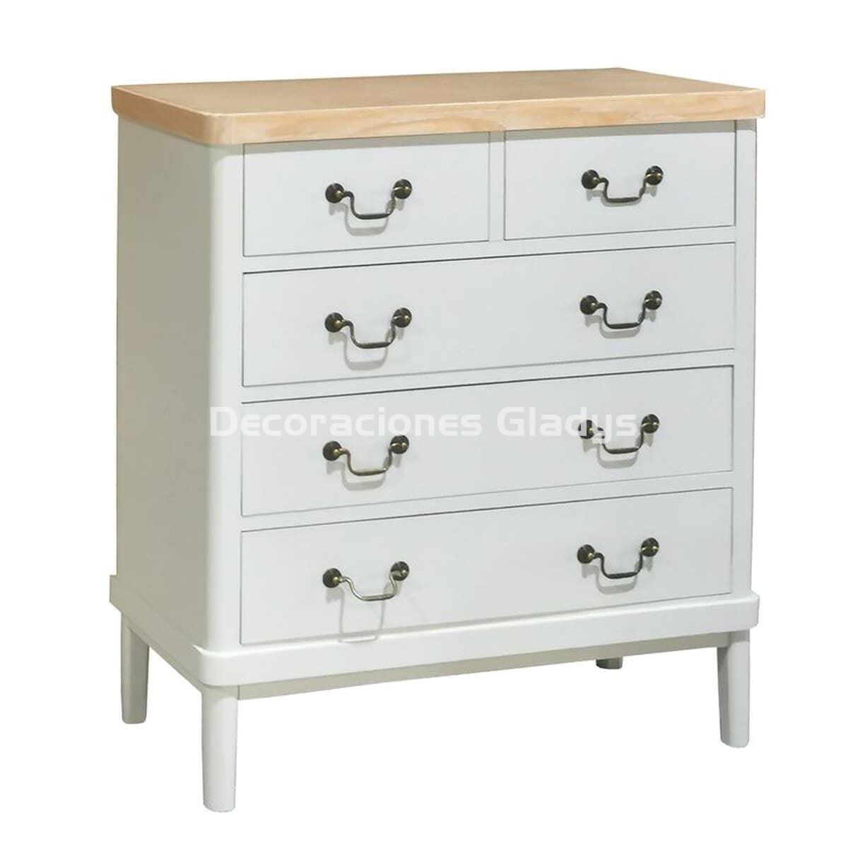 COMODA 4 CAJONES AMELIE - Imagen 1