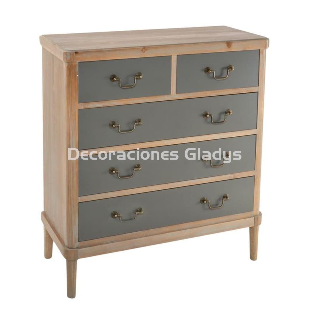 COMODA 4 CAJONES CAMBRIDGE - Imagen 1