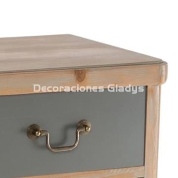 COMODA 4 CAJONES VERDE - Imagen 2