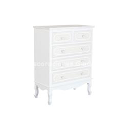 COMODA ALICE  MDF MADERA  BLANCO - Imagen 1