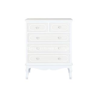 COMODA ALICE  MDF MADERA  BLANCO - Imagen 2