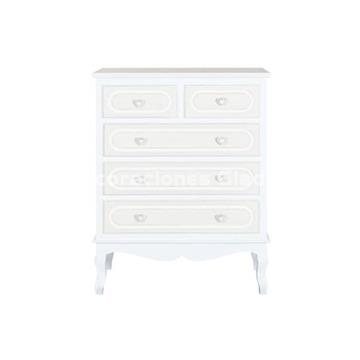 COMODA ALICE  MDF MADERA  BLANCO - Imagen 2