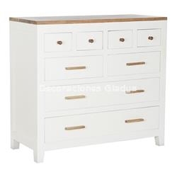 COMODA MANGO ACACIA  BLANCO - Imagen 1